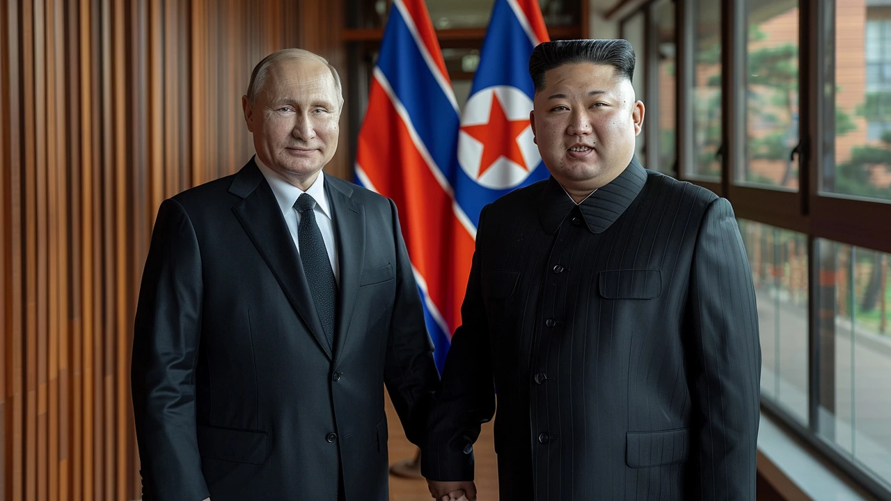 Kim Jong Un Pledges Unwavering Support for Russia's Ukraine Campaign in Historic Meeting with Vladimir Putin